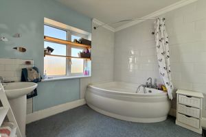 L-shaped Bathroom- click for photo gallery